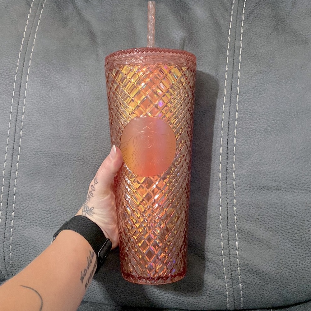 Starbucks Venti Rose Gold Tumbler